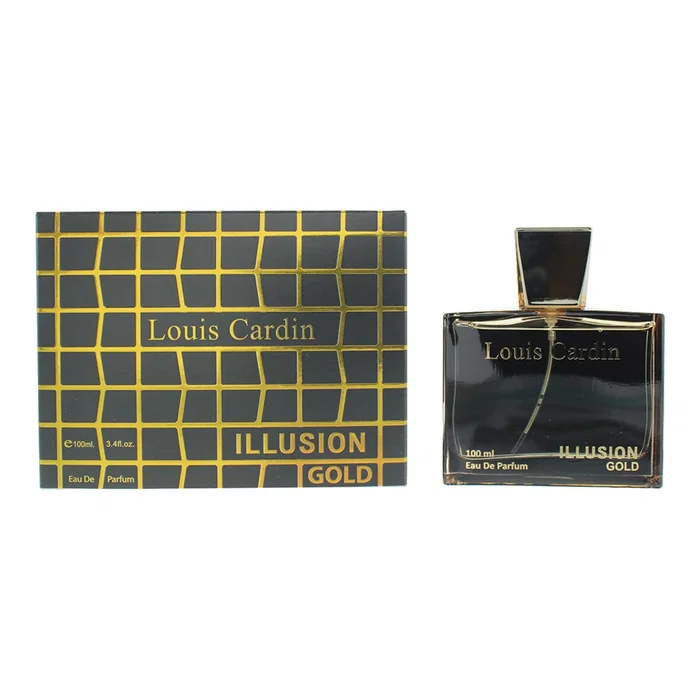 Louis Cardin Illusion Gold Eau De Parfum 100 ml
