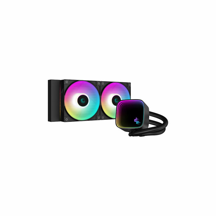 Deepcool LS520 SE Kit de refroidissement liquide AIO 2x120mm ARGB Noir Métallique Deepcool LS520 SE Kit de refroidissement liquide AIO 2x120mm ARGB Noir Métallique