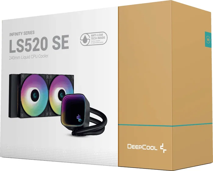 Deepcool LS520 SE Kit de refroidissement liquide AIO 2x120mm ARGB Noir Métallique Deepcool LS520 SE Kit de refroidissement liquide AIO 2x120mm ARGB Noir Métallique