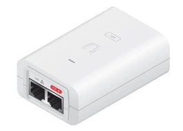 Ubiquiti Adaptateur PoE 30W 80+% - Alimentation 100-240V AC 50/60Hz - Compatible airGateway - Protection ESD et montage mural