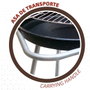 Color Baby Barbecue à charbon de bois rond Aktive, 51 cm x 51 cm x 82 cm