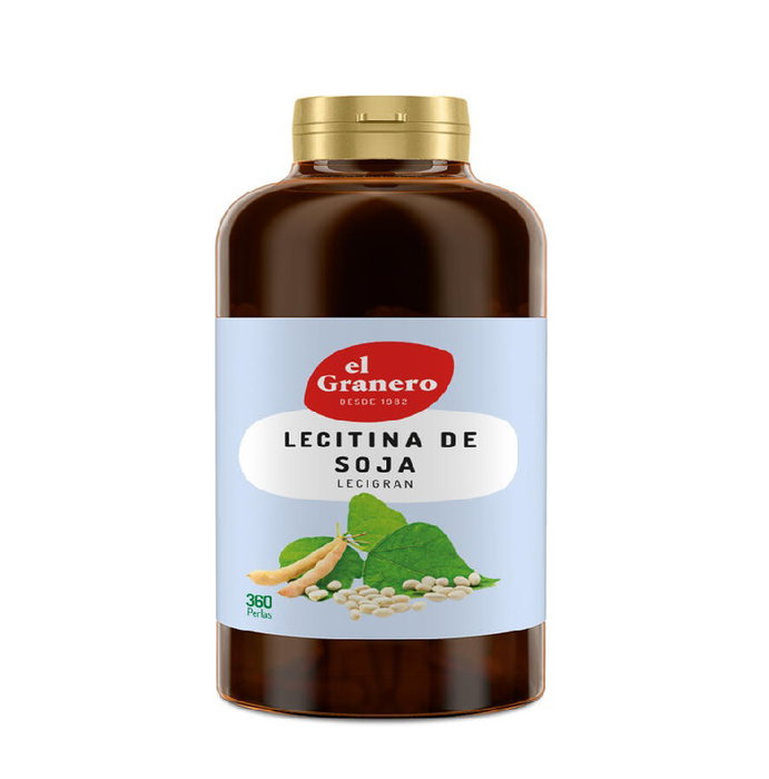 EL GRANERO Lecitina de Soja Lecigran 740mg, 360 perles EL GRANERO Lecitina de Soja Lecigran 740mg, 360 perles