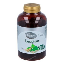 EL GRANERO Lecitine de Soja Lecigran 740 mg, 360 Perles, Complément Alimentaire