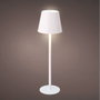Lumineo Lampe LED de table rechargeable blanc 27 cm