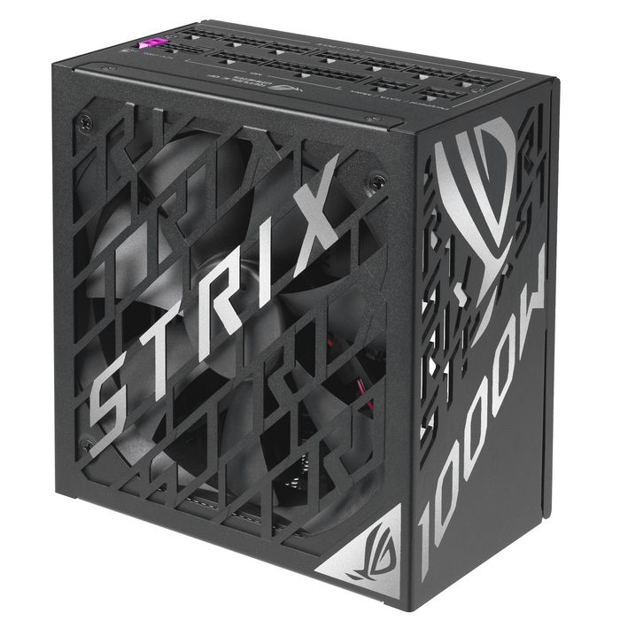 Asus ROG Strix Alimentation PC Gaming 1000W Platinum (ATX 3.1, PCIe 5.0, 80 Plus Platinum, GaN MOSFET, 0dB, Technologie GPU-First, Certifié Cybenetics Lambda A+, Garantie 10 ans)