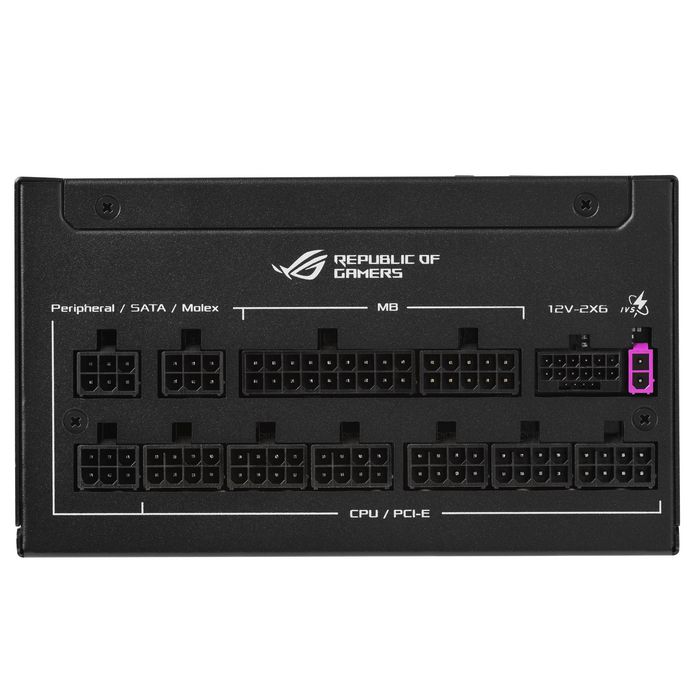 Asus ROG Strix Alimentation PC Gaming 1000W Platinum (ATX 3.1, PCIe 5.0, 80 Plus Platinum, GaN MOSFET, 0dB, Technologie GPU-First, Certifié Cybenetics Lambda A+, Garantie 10 ans)