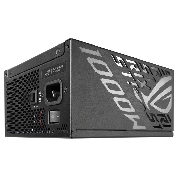 Asus ROG Strix Alimentation PC Gaming 1000W Platinum (ATX 3.1, PCIe 5.0, 80 Plus Platinum, GaN MOSFET, 0dB, Technologie GPU-First, Certifié Cybenetics Lambda A+, Garantie 10 ans)