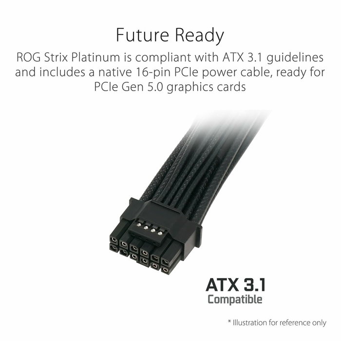 Asus ROG Strix Platinum 1000W Black/Silver