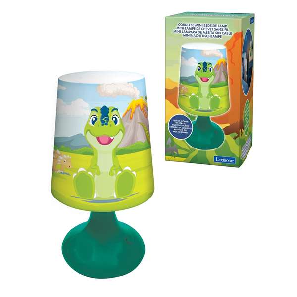 Lexibook Lámpara de mesilla de noche con luz nocturna Dinosaurio Lexibook Lámpara de mesilla de noche con luz nocturna Dinosaurio