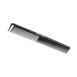 Depot Accessories No. 703 Carbon - Peigne pour hommes en plastique noir - Accessoire capillaire