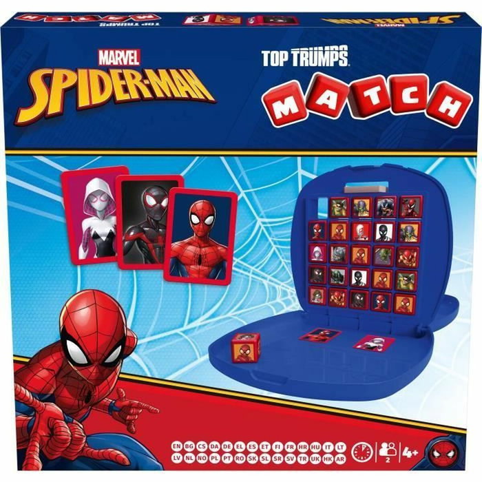 Winning Moves Match Spider-Man - Jeu de société Rouge
