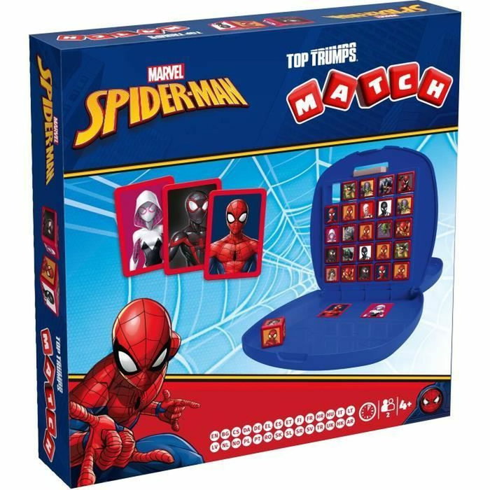 Winning Moves Match Spider-Man - Jeu de société Rouge
