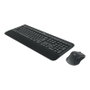 Logitech MK545 Advanced Ensemble clavier et souris sans fil, QWERTZ Allemand, Noir