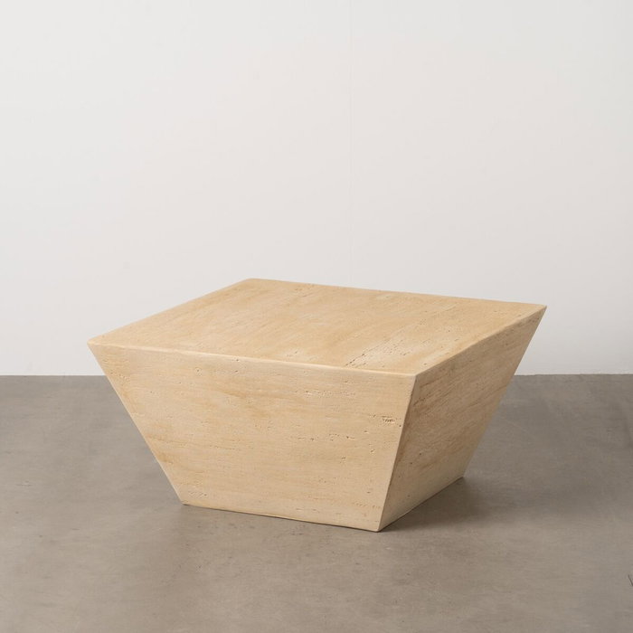 Table Basse Beige 80 x 80 x 40 cm Table Basse Beige 80 x 80 x 40 cm