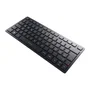 Cherry KW 9200 MINI - Clavier sans fil compact rechargeable - Connexion 2.4 GHz, Bluetooth 5.0 et filaire USB - Noir