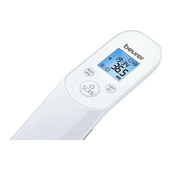 Beurer FT 85 Thermomètre infrarouge frontal sans contact blanc - Référence 795 06 Beurer FT 85 Thermomètre infrarouge frontal sans contact blanc - Référence 795 06