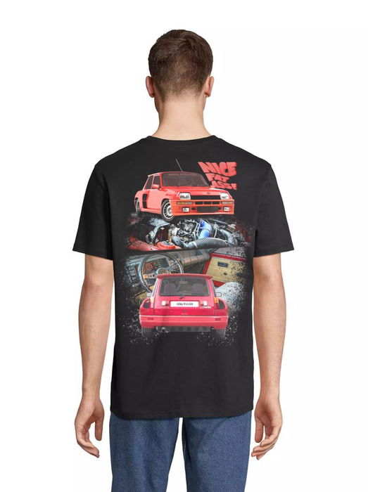 Radikal Revolution T-Shirt Nice Fat Ass Noire Taille L RKNFA103L Renault 5 Turbo