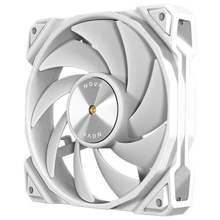 Antec Nova 120 mm Ventilateur de Boîtier PWM Blanc, 3200 RPM, 95 CFM, Silencieux Antec Nova 120 mm Ventilateur de Boîtier PWM Blanc, 3200 RPM, 95 CFM, Silencieux