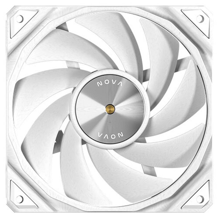 Antec Nova 120 mm Ventilateur de Boîtier PWM Blanc, 3200 RPM, 95 CFM, Silencieux Antec Nova 120 mm Ventilateur de Boîtier PWM Blanc, 3200 RPM, 95 CFM, Silencieux