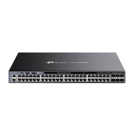 TP-Link SG6654XHP Switch Gestionable L3 Omada 48 Ports PoE+ Gigabit Stackable 6 Slots 10G SFP+ 1440W