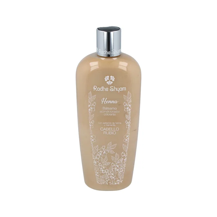 Radhe Shyam Après-Shampoing Revitalisant Henna Couleur Blond 400 ml Radhe Shyam Après-Shampoing Revitalisant Henna Couleur Blond 400 ml