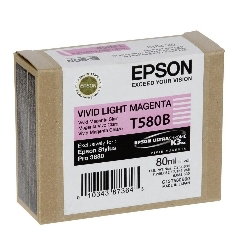 Epson T580B Magenta clair Cartouche d'encre 80 ml