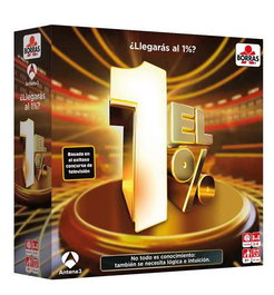 Educa El 1% - Jeu de société de questions et réponses en espagnol - Jeu familial pour tous âges à partir de 8 ans