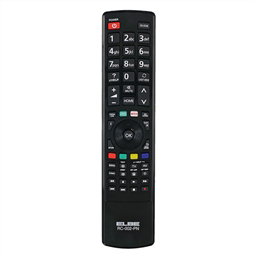 Elbe RC-002-PN Télécommande Universelle de Remplacement pour TV Panasonic - Compatible avec les modèles Plasma, LED, LCD et Smart TV