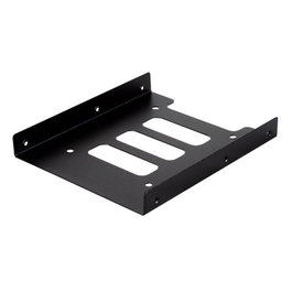 Unykach Adaptateur 2.5" vers 3.5" Métallique Noir - Convertisseur Baie SSD/HDD
