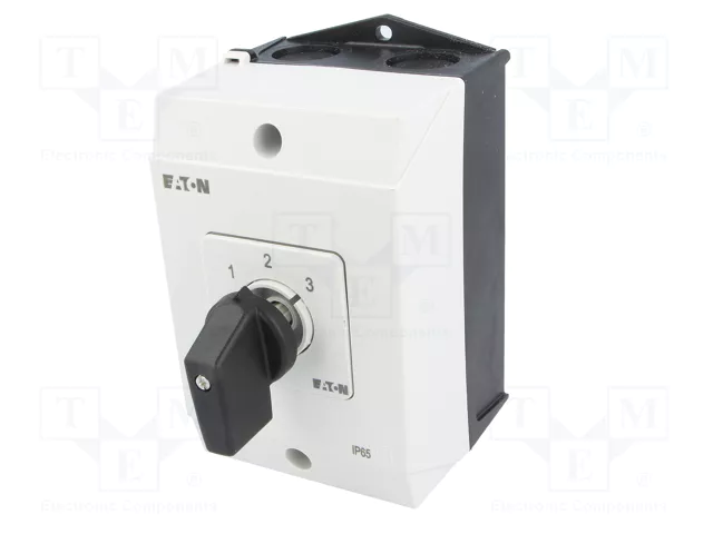 EATON ELECTRIC Commutateur à cames multiposition 20A 0-1-2-3, 4 positions stables EATON ELECTRIC Commutateur à cames multiposition 20A 0-1-2-3, 4 positions stables