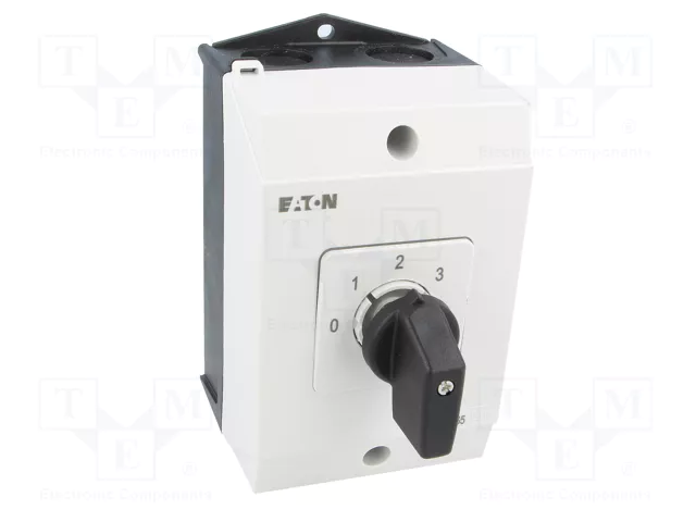 EATON ELECTRIC Commutateur à cames multiposition 20A 0-1-2-3, 4 positions stables EATON ELECTRIC Commutateur à cames multiposition 20A 0-1-2-3, 4 positions stables
