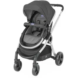 Chicco Pack Color Urban - Accessoires pour poussette Urban Plus : couvre-jambes, canopy protecteur, réducteur, kit confort - Anthracite