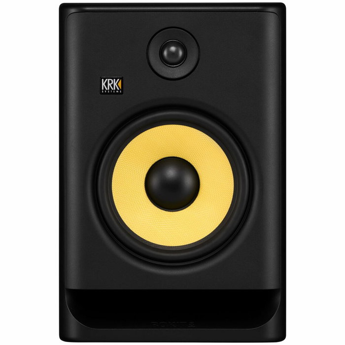 KRK Rokit RP8G5 Moniteur de studio actif 8 pouces, 203W, bi-amplifié, Kevlar, noir KRK Rokit RP8G5 Moniteur de studio actif 8 pouces, 203W, bi-amplifié, Kevlar, noir