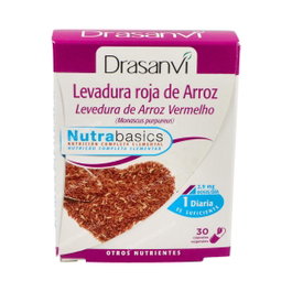 Drasanvi Levure de Riz Rouge 2,9 mg Monacolina K 30 Capsules Complément Alimentaire
