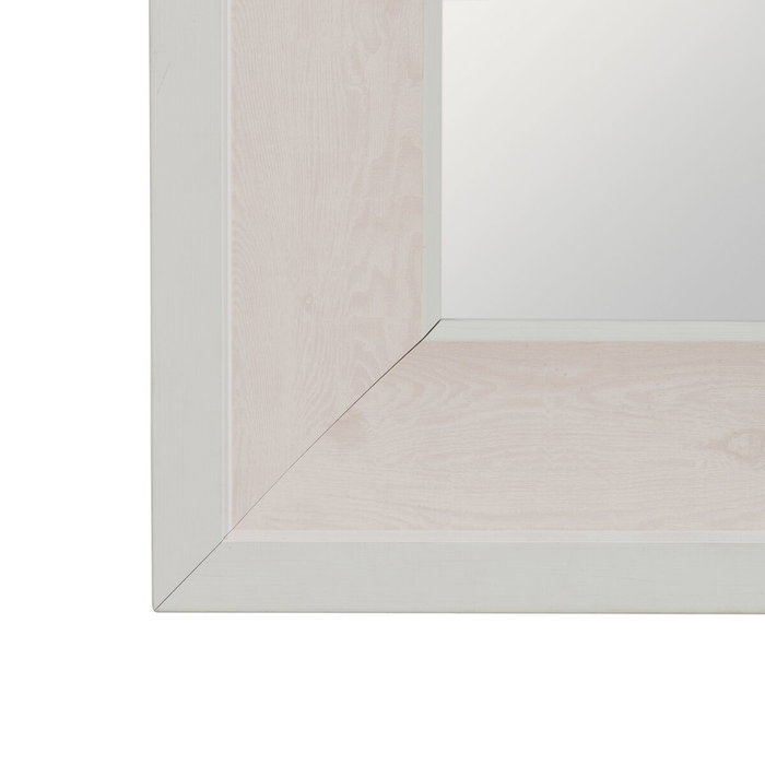 BigBuy Home Miroir mural Blanc Argenté 60 X 3 X 161,5 CM