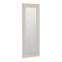 BigBuy Home Miroir mural Blanc Argenté 60 X 3 X 161,5 CM