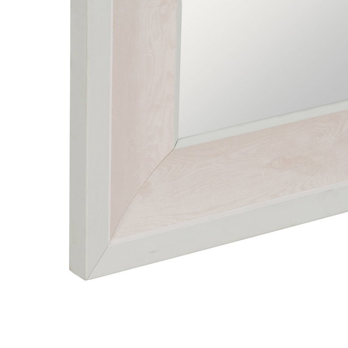 BigBuy Home Miroir mural Blanc Argenté 60 X 3 X 161,5 CM