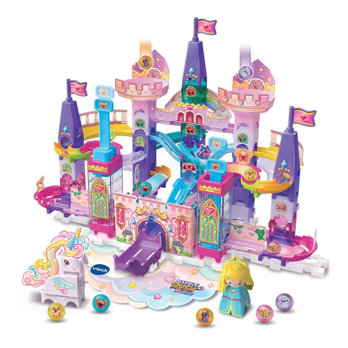 Vtech Marble Rush Adventures Château de Princesse Enchanté Multicolore