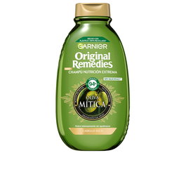 Garnier Shampoing à l'Olive Mythique Original Remedies 400 ml - Hydratant Cheveux Fragilisés