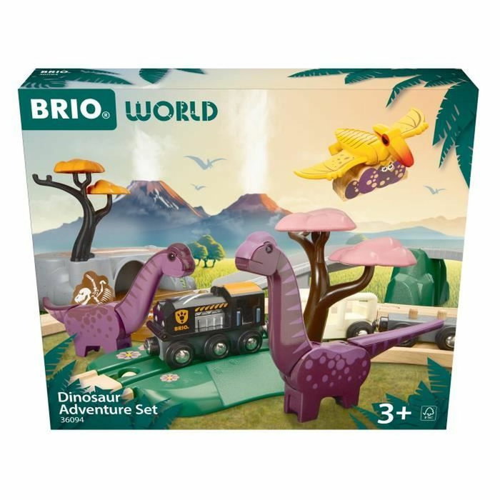 Brio Circuit Aventure Dinosaure 21 pièces