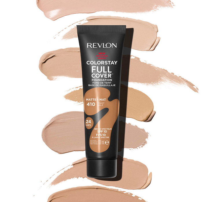 Revlon Fond de teint COLORSTAY FULL COVER #410-toast Couvrance Complète Mate 30 ml Revlon Fond de teint COLORSTAY FULL COVER #410-toast Couvrance Complète Mate 30 ml