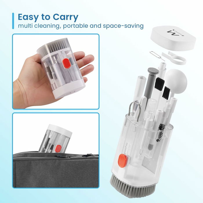 Kit de Nettoyage pour Écrans Ewent 21 en 1 Kit de Nettoyage pour Écrans Ewent 21 en 1