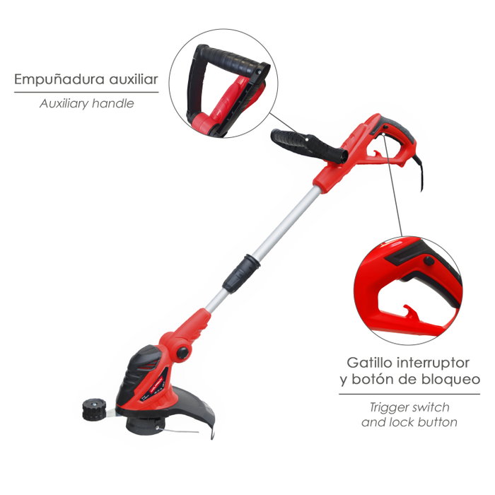 WOLFPACK LINEA PROFESIONAL Recortabordes 550W 30cm WOLFPACK LINEA PROFESIONAL Recortabordes 550W 30cm