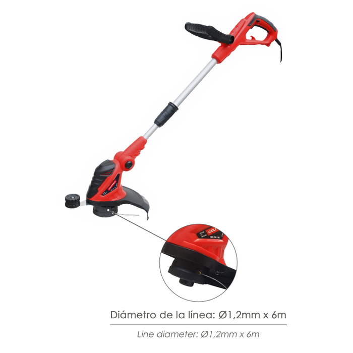 WOLFPACK LINEA PROFESIONAL Recortabordes 550W 30cm WOLFPACK LINEA PROFESIONAL Recortabordes 550W 30cm