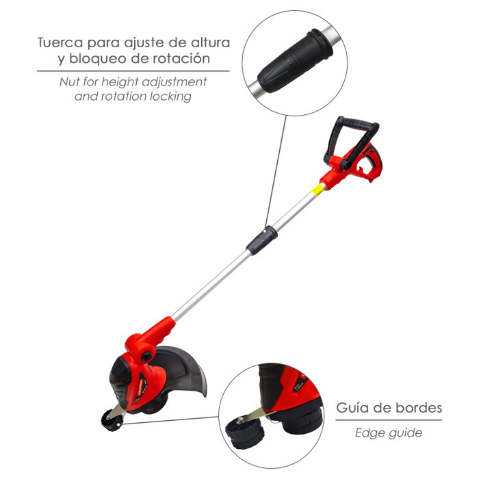 WOLFPACK LINEA PROFESIONAL Recortabordes 550W 30cm WOLFPACK LINEA PROFESIONAL Recortabordes 550W 30cm