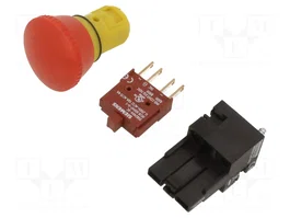 SIEMENS Commutateur de sécurité 16mm NC rouge, NOT HALT