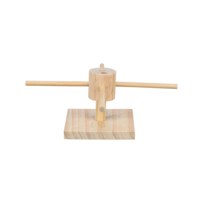 Mangeoir pour animaux Trixie Marron Bois 22 x 8 x 22 cm