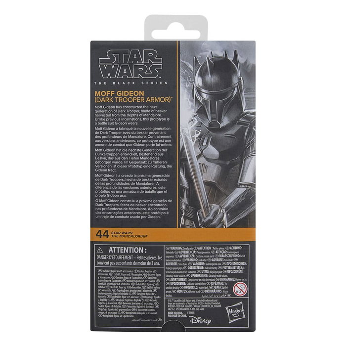 Hasbro Star Wars The Black Series Moff Gideon (Dark Trooper Armor) 15 cm Hasbro Star Wars The Black Series Moff Gideon (Dark Trooper Armor) 15 cm