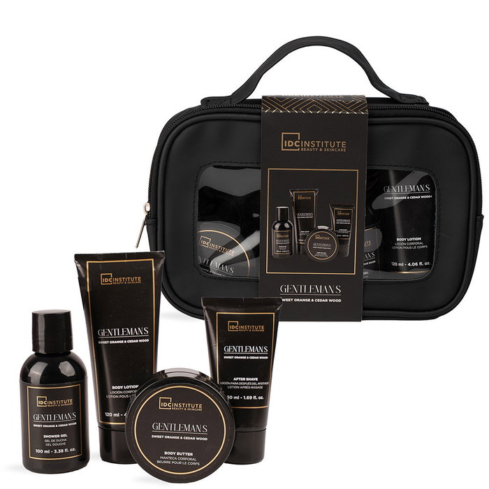 Idc Institute Étui de voyage Gentleman's 5 pièces pour homme Idc Institute Étui de voyage Gentleman's 5 pièces pour homme