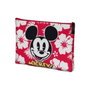 Karactermania Neceser Mickey & Soleil Hawaii 22,5x30,5x2 cm avec fermeture éclair - Nécessaire de plage en polyester